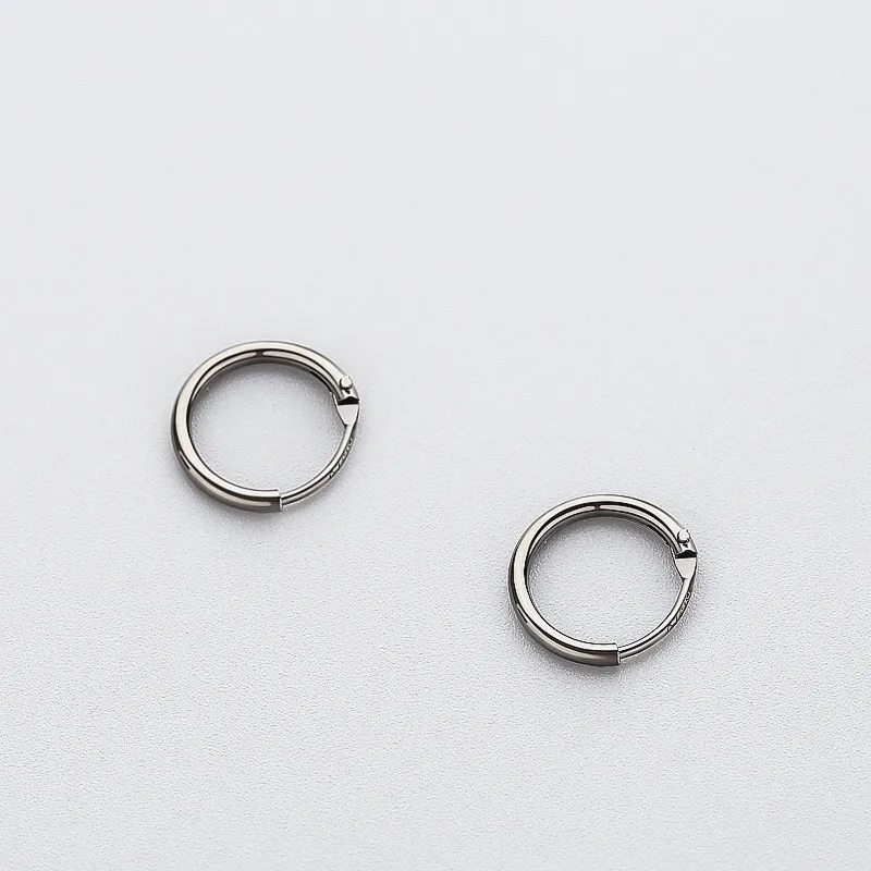 Real 925 Sterling Silver Minimalist Smooth Round Hoop Earrings Fine Jewelry Personality Accessories Black White Color damao12
Real 925 Sterling Silver Minimalist Smooth Round Hoop Earrings Fine Jewelry Personality Accessories Black White Color damao12