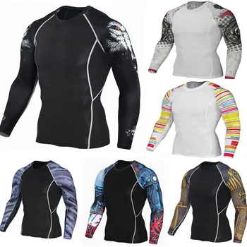 2019 Spring and Autumn Sports Quick-drying Fitness Clothes Men's T-shirt Basketball Running Fitness Compression Clothing
2019 Spring and Autumn Sports Quick-drying Fitness Clothes Men's T-shirt Basketball Running Fitness Compression Clothing