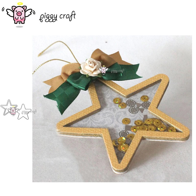 Piggy Craft metal cutting dies cut die mold Pentagram star shake card Scrapbook paper craft knife mould blade punch stencils die
Piggy Craft metal cutting dies cut die mold Pentagram star shake card Scrapbook paper craft knife mould blade punch stencils die