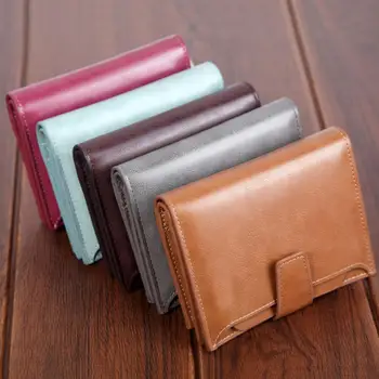 Business Men Solid Color Short Wallet Multi Slots Leather Bifold Purse Wallet Women
Business Men Solid Color Short Wallet Multi Slots Leather Bifold Purse Wallet Women
