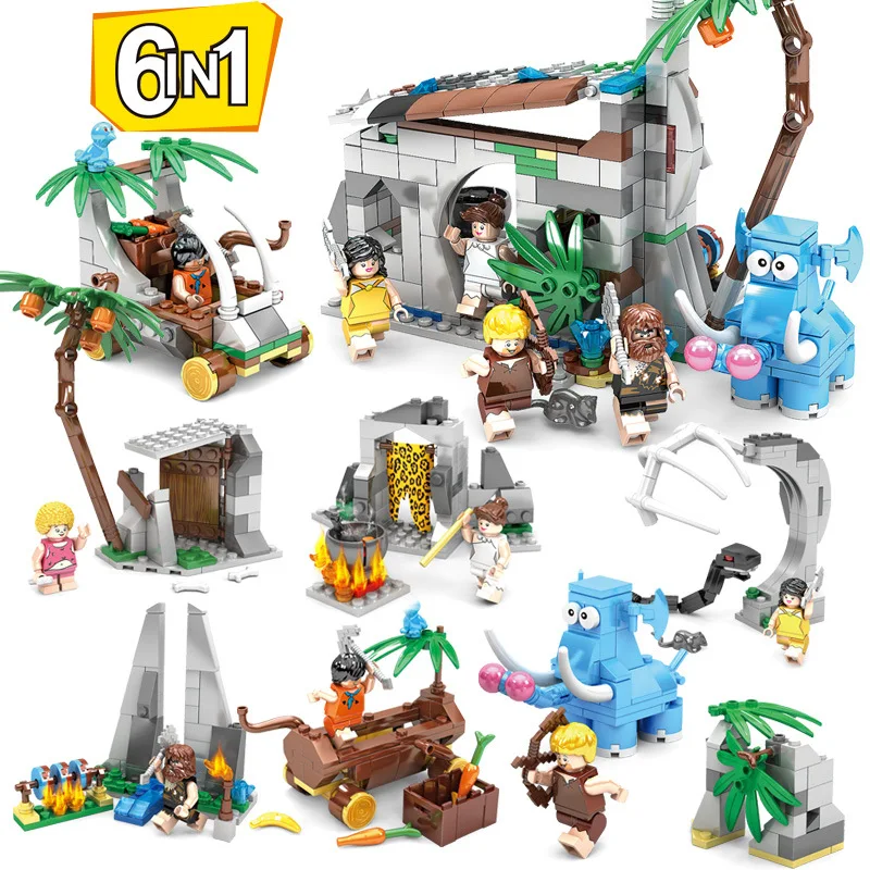 6 in 1 Super heroes Primitive tribe crazy primitive human Mini elephant Model 481pcs Building Blocks Toys For Children Gifts
6 in 1 Super heroes Primitive tribe crazy primitive human Mini elephant Model 481pcs Building Blocks Toys For Children Gifts
