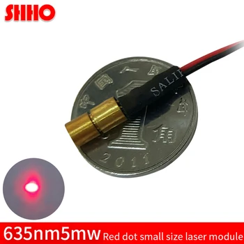 635nm 5mw red dot laser module red light super small size diameter 4mm DC 3V optical accessories industrial class locator sight
635nm 5mw red dot laser module red light super small size diameter 4mm DC 3V optical accessories industrial class locator sight