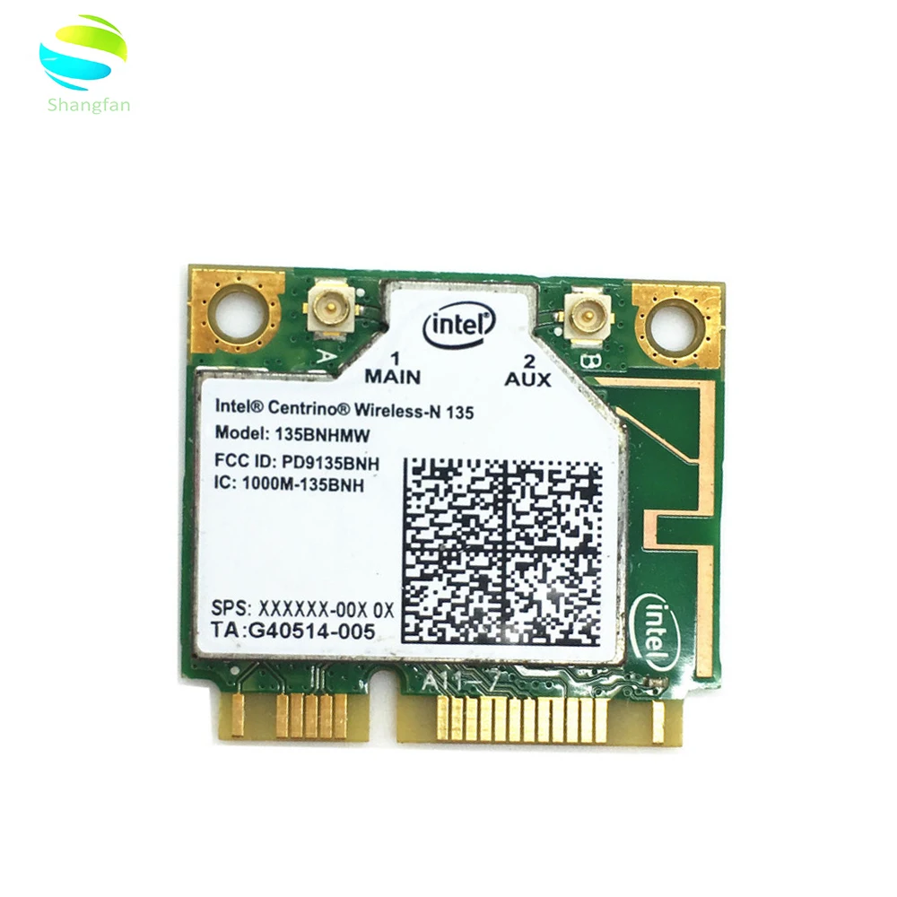 Wifi card for intel Centrino Wireless-N 135 135BNHMW 150Mbps Half Mini PCI-e WLAN Bluetooth4.0 Wireless Card
Wifi card for intel Centrino Wireless-N 135 135BNHMW 150Mbps Half Mini PCI-e WLAN Bluetooth4.0 Wireless Card