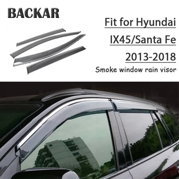 Backar Auto Car Windows Rain Wind Sun Shield Deflector Visor Trim Accessories For Hyundai IX45/Santa Fe 2013-2018 All Weather
Backar Auto Car Windows Rain Wind Sun Shield Deflector Visor Trim Accessories For Hyundai IX45/Santa Fe 2013-2018 All Weather