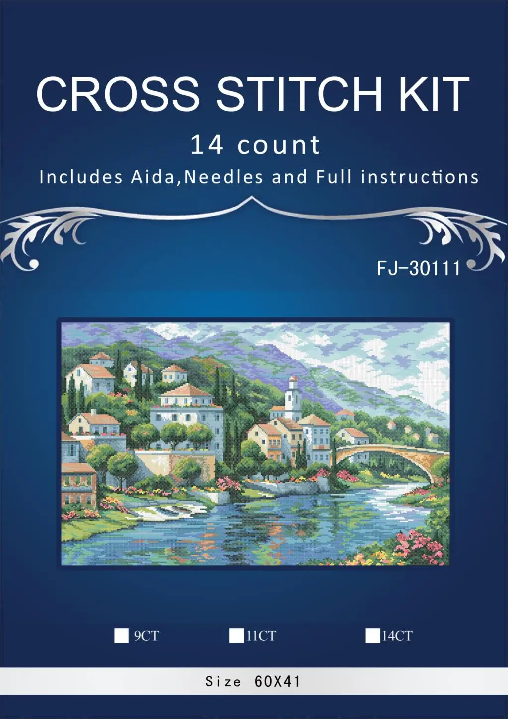 1Top Quality Popular Counted Cross Stitch Kit Panorama Italian Vista Little Town House Home Scenic DIM 35246
1Top Quality Popular Counted Cross Stitch Kit Panorama Italian Vista Little Town House Home Scenic DIM 35246