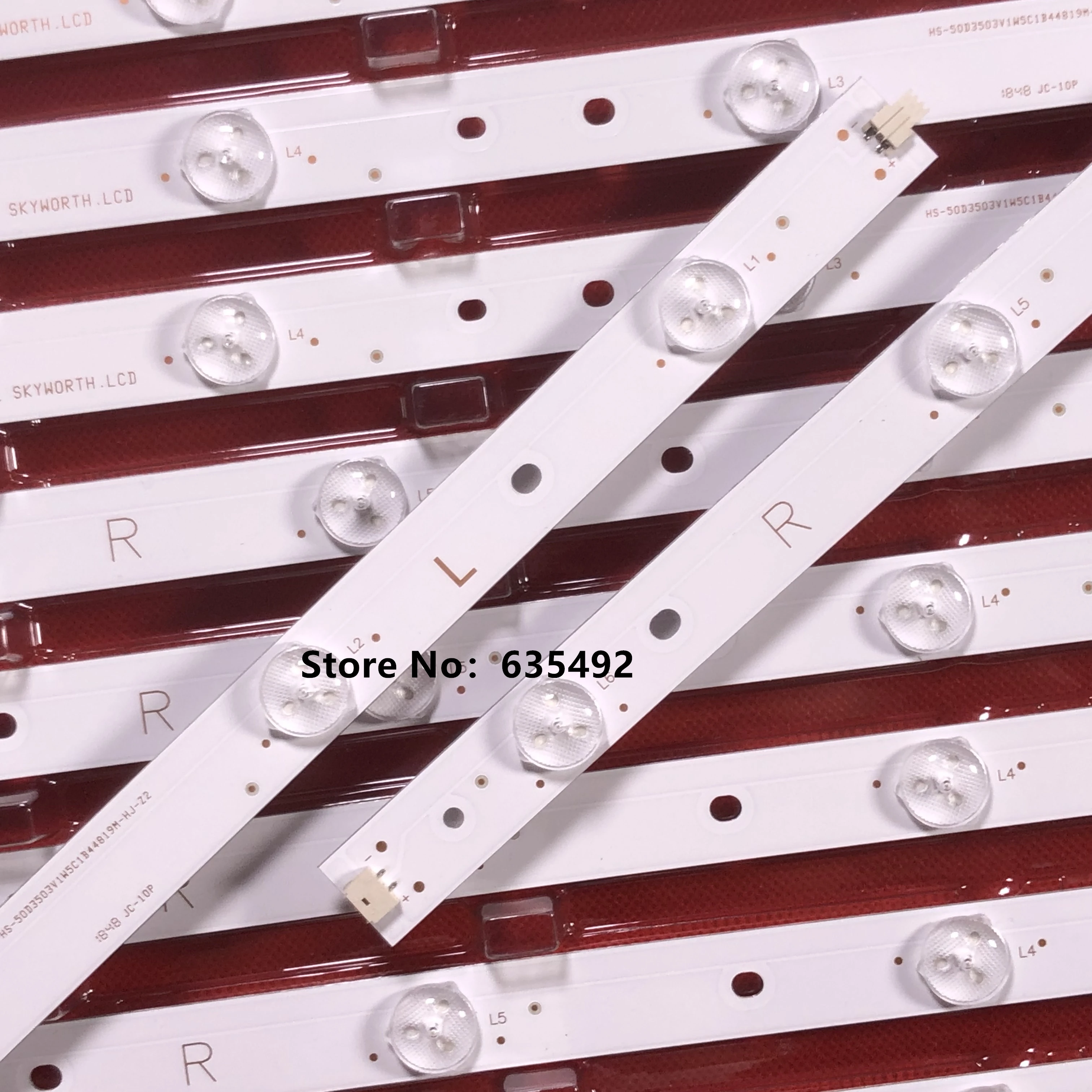LED Backlight strip For 50PFT4509 500TT56 500TT55 50PFL6340/T3 50PFL6540 50PFL5V40 TPT500DK-QS1 50PFK4509/12 50PFA4509 50PFA4509
LED Backlight strip For 50PFT4509 500TT56 500TT55 50PFL6340/T3 50PFL6540 50PFL5V40 TPT500DK-QS1 50PFK4509/12 50PFA4509 50PFA4509