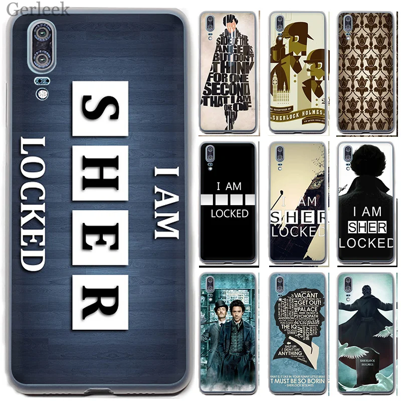 Чехол для телефона 221B Sherlock Holmes Huawei P8 P9 P10 P20 Pro Lite 2015 2016 2017 P Smart Soft TPU | Мобильные