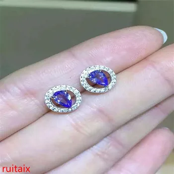 KJJEAXCMY fine jewelry 925Pure silver inlaid with natural stone tanzanite earring jewelry jewel.
KJJEAXCMY fine jewelry 925Pure silver inlaid with natural stone tanzanite earring jewelry jewel.