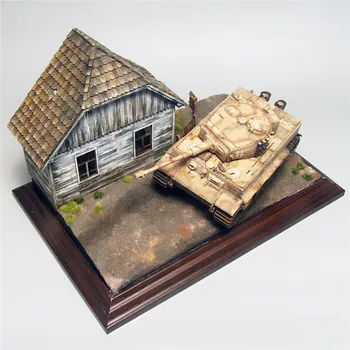 1:35 Wooden European House No.2 Battlefield Military Scene Wooden House Kit 3D Puzzle DIY Painting Educational Toys for Children
1:35 Wooden European House No.2 Battlefield Military Scene Wooden House Kit 3D Puzzle DIY Painting Educational Toys for Children