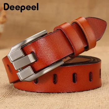 Deepeel 1pcs 3cm*105/110/115cm Fashion Retro Ladies Belt Wild Hollow Leather Women's Pin Buckle Belt for Casual Jeans Decoration
Deepeel 1pcs 3cm*105/110/115cm Fashion Retro Ladies Belt Wild Hollow Leather Women's Pin Buckle Belt for Casual Jeans Decoration