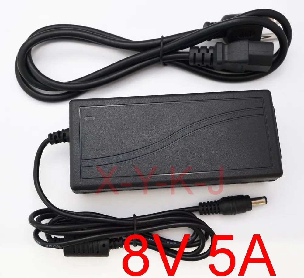 1PCS 8V 5A High quality IC solutions AC 100V-240V DC 8V 5A 5000mA Switch power supply, 40W DC 5.5mmx 2.1mm-2.5mm EU/US /UK /AU
1PCS 8V 5A High quality IC solutions AC 100V-240V DC 8V 5A 5000mA Switch power supply, 40W DC 5.5mmx 2.1mm-2.5mm EU/US /UK /AU