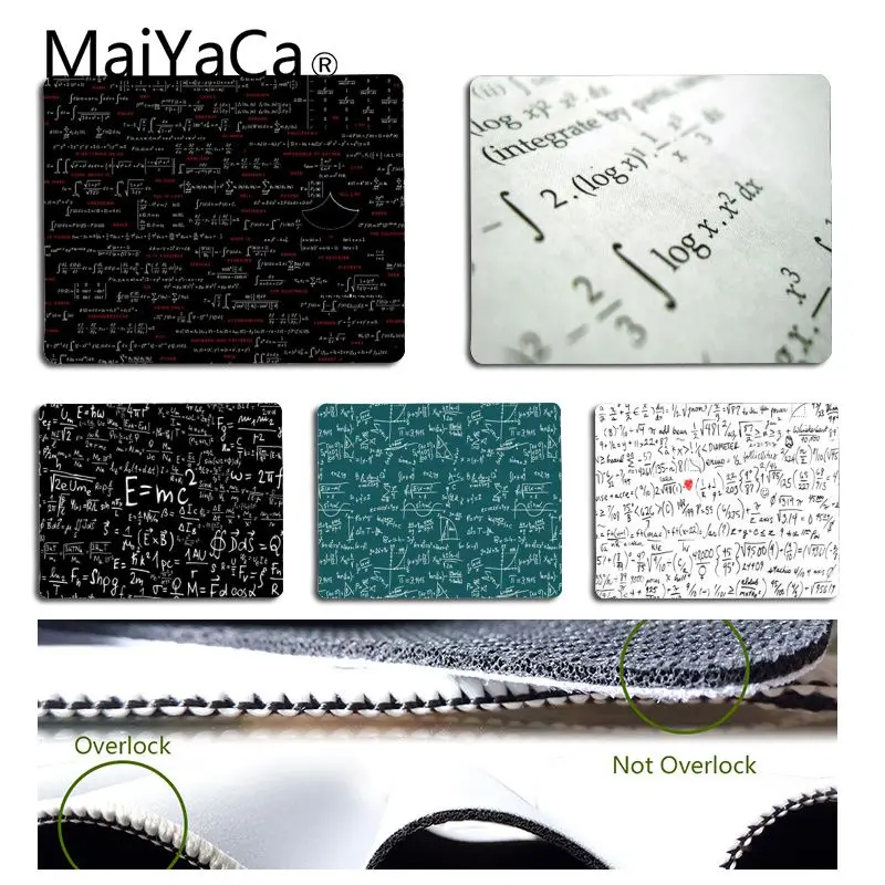 MaiYaCa New Designs Math Formula Rectangle Large Mouse pad PC Computer mat Gaming Padmouse Gamer To Laptop Keyboard For Dota
MaiYaCa New Designs Math Formula Rectangle Large Mouse pad PC Computer mat Gaming Padmouse Gamer To Laptop Keyboard For Dota