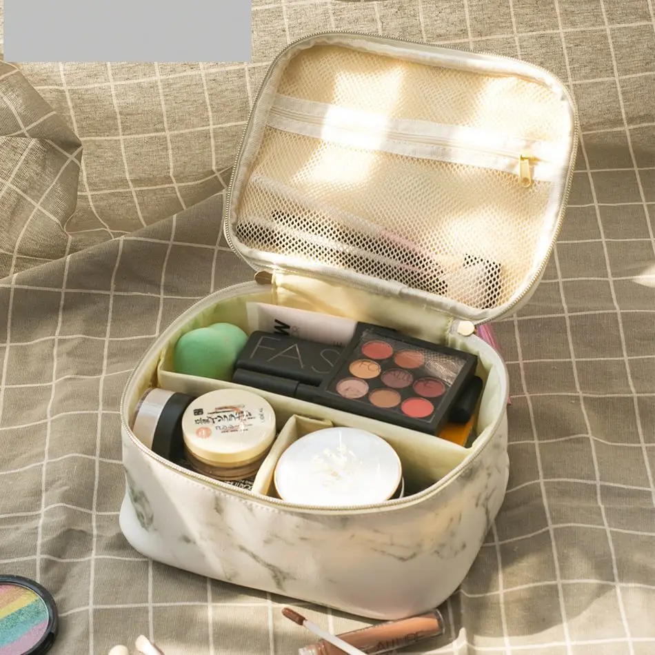 Professional Marble Makeup Bags Travel Organizer Cosmetic Bags Tool Pouch Make Up Beauty Case Washing Toiletry Storage Bag CN260
Professional Marble Makeup Bags Travel Organizer Cosmetic Bags Tool Pouch Make Up Beauty Case Washing Toiletry Storage Bag CN260