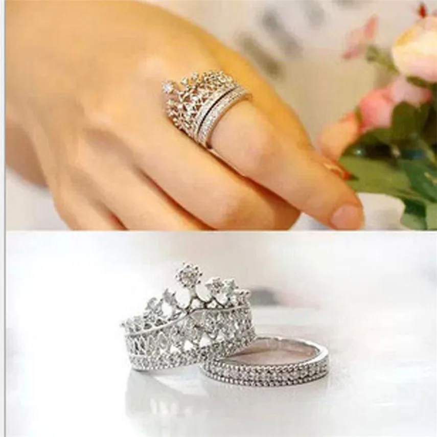GEMIXI New Fashion Queen Party Wild Sweet Rhinestone Crown Modeling Ring Two Piece 4.3
GEMIXI New Fashion Queen Party Wild Sweet Rhinestone Crown Modeling Ring Two Piece 4.3