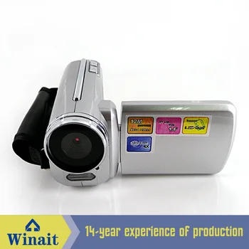 Winait 1.3 Mega Pixels DV-139 digital video camera with 1.8" TFT LCD,4X Digital zoom
Winait 1.3 Mega Pixels DV-139 digital video camera with 1.8" TFT LCD,4X Digital zoom