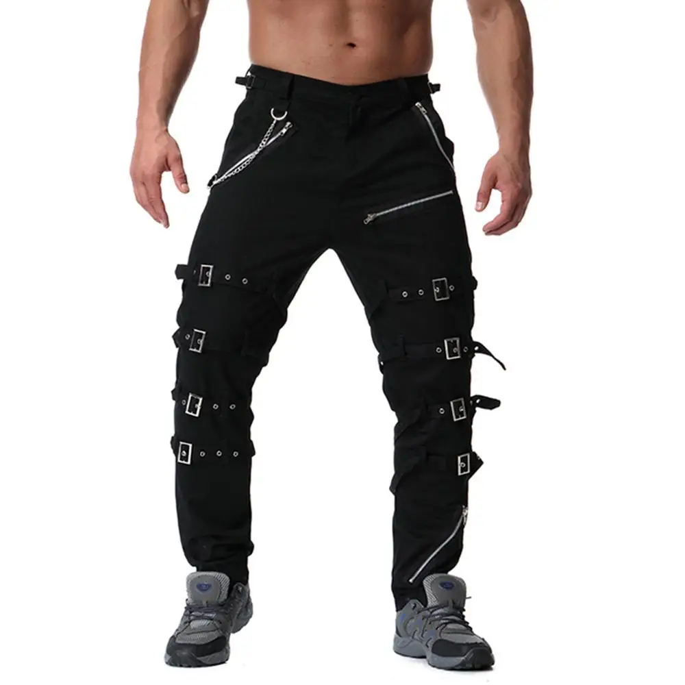 MIXCUBIC new 2019 Autumn Korean style washing unique Metal decoration overalls pants men casual loose cargo pants for men,29-38
MIXCUBIC new 2019 Autumn Korean style washing unique Metal decoration overalls pants men casual loose cargo pants for men,29-38