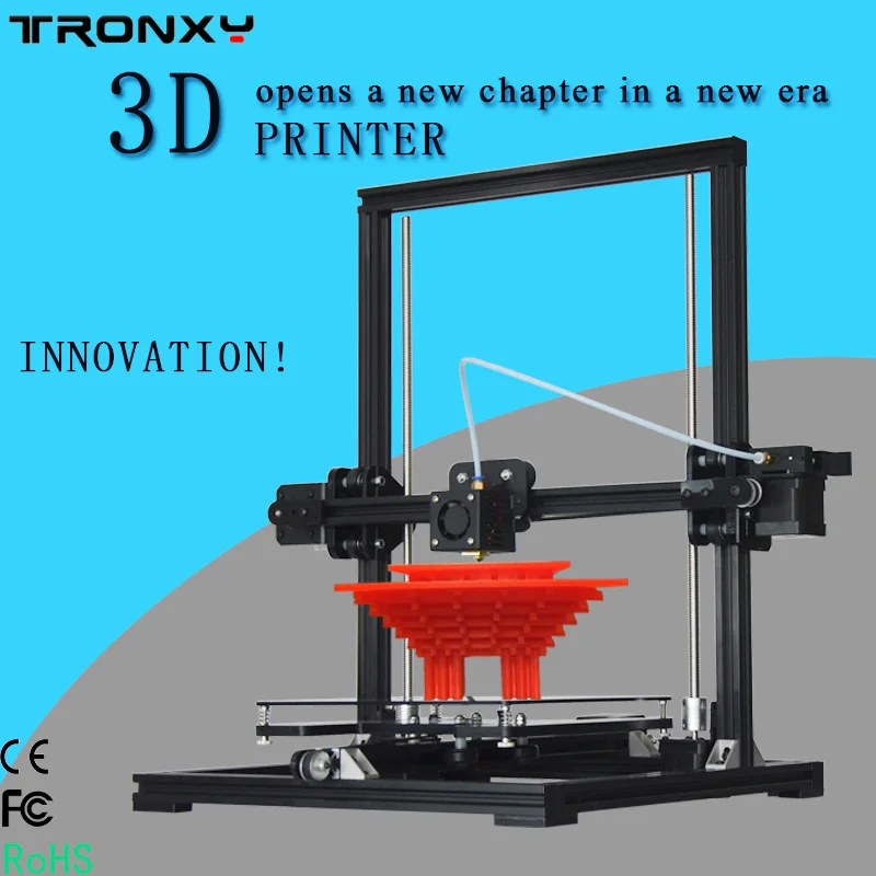 Tronxy X3 DIY 3D Printer Kit Aluminium Structure machine Auto leveling X3A 3D printing 8GB SD card bowden extruder impressora 3d
Tronxy X3 DIY 3D Printer Kit Aluminium Structure machine Auto leveling X3A 3D printing 8GB SD card bowden extruder impressora 3d