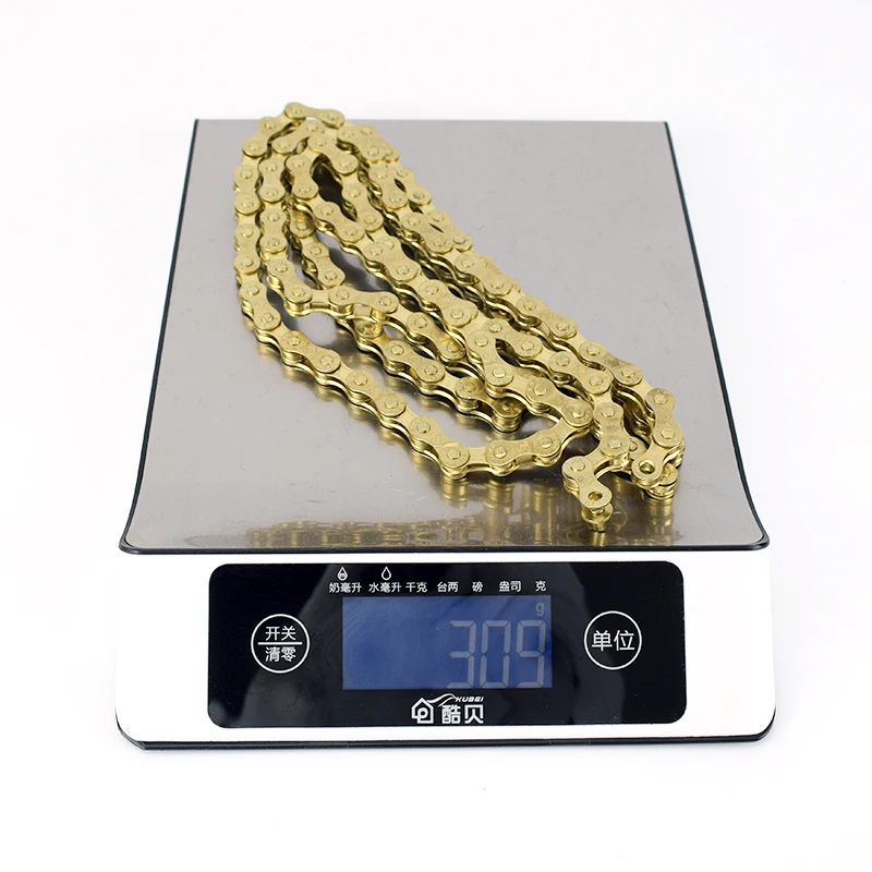 2019 Hot Bicycle Chain Gold 8 Speed 116L Bike Chain 24 Speed Solid Paltes Mountain Road Bike Chains 8S Ultralight 309g Boxed
2019 Hot Bicycle Chain Gold 8 Speed 116L Bike Chain 24 Speed Solid Paltes Mountain Road Bike Chains 8S Ultralight 309g Boxed