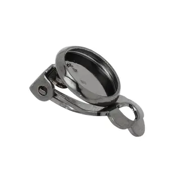 50 pcs/lot 8mm Metal Earrings Clip Base Pad Design Flat Plain Accessories for DIY Jewelry, Gun Black French Lever Back-10040211
50 pcs/lot 8mm Metal Earrings Clip Base Pad Design Flat Plain Accessories for DIY Jewelry, Gun Black French Lever Back-10040211