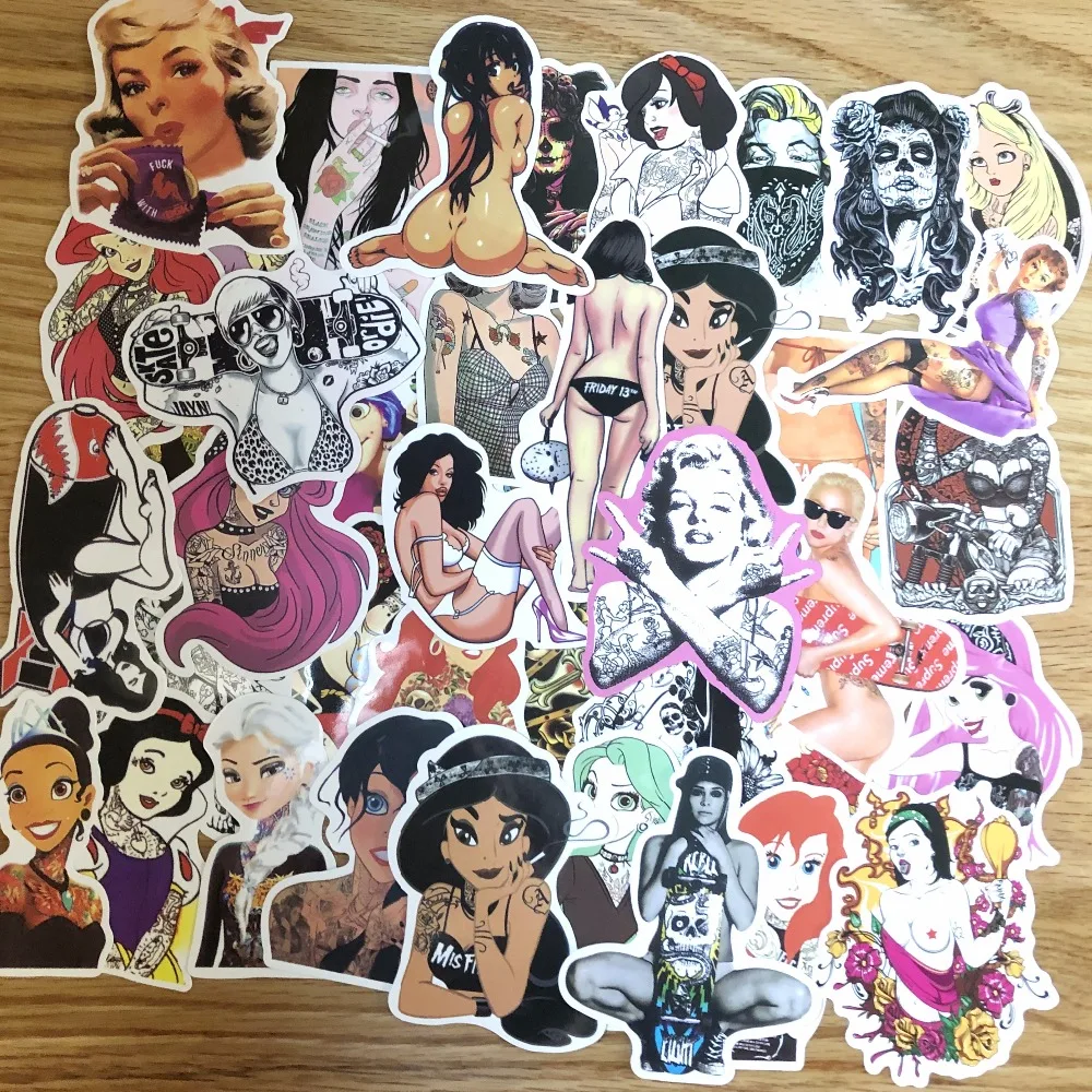 50/100 Pcs Cartoon doodling Pvc Waterproof Sexy Beauty Girls Stickers For Laptop Skateboard Luggage Decal Office Toy Appliances
50/100 Pcs Cartoon doodling Pvc Waterproof Sexy Beauty Girls Stickers For Laptop Skateboard Luggage Decal Office Toy Appliances