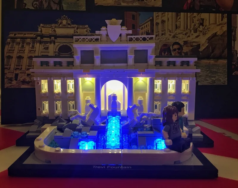 LED Light Up kit For Trevi Fountain Model Architecture Series Compatible with Lego 21020
LED Light Up kit For Trevi Fountain Model Architecture Series Compatible with Lego 21020