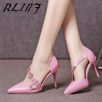 RLINF Sexy Pointed Toe Women High Heel Patent Leather Fine with 9cm Sheepskin Leather Lady High Heel Size Code 33-40 Shoes
RLINF Sexy Pointed Toe Women High Heel Patent Leather Fine with 9cm Sheepskin Leather Lady High Heel Size Code 33-40 Shoes