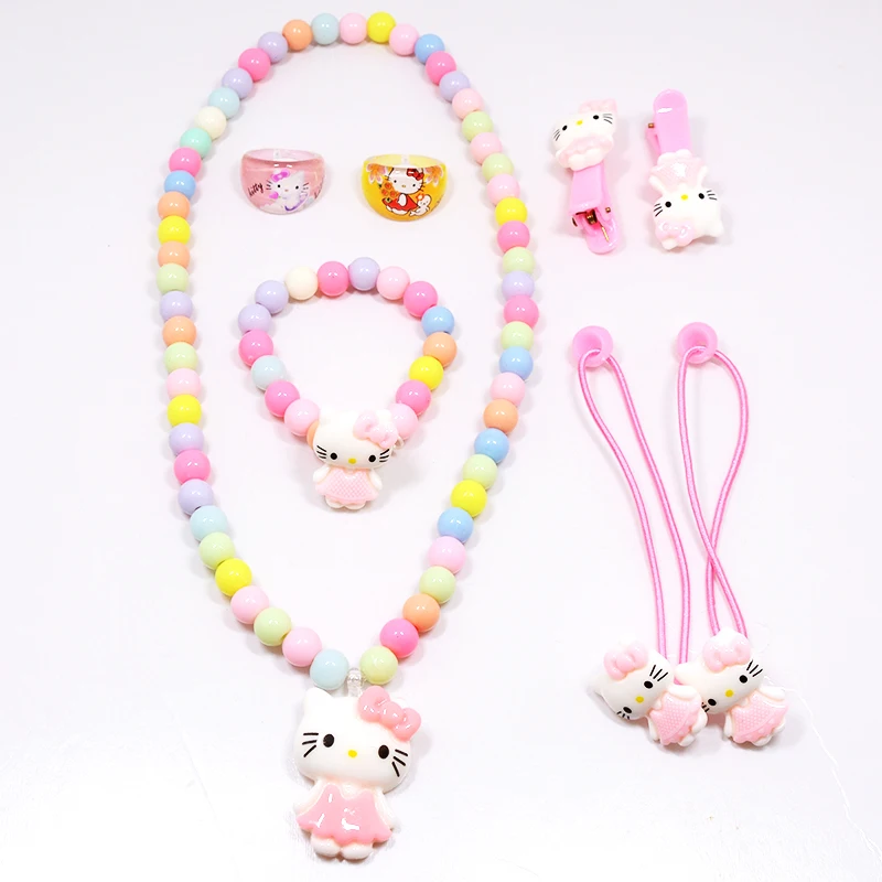 High Quality Children girl Hair Accessories Set cat Jewelry 1set=8pcs Jewelry Rings Hair Rope Necklace Bracelet Hairpin Gifts
High Quality Children girl Hair Accessories Set cat Jewelry 1set=8pcs Jewelry Rings Hair Rope Necklace Bracelet Hairpin Gifts
