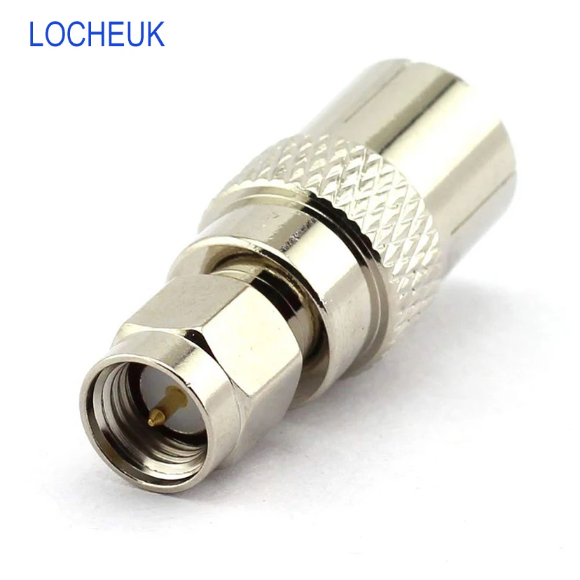 SMA Male to TV Female Adapter IEC PAL DVB-T TV Female Jack to SMA Male Plug RF Coaxial Cable Connector Straight Nickel Plating
SMA Male to TV Female Adapter IEC PAL DVB-T TV Female Jack to SMA Male Plug RF Coaxial Cable Connector Straight Nickel Plating