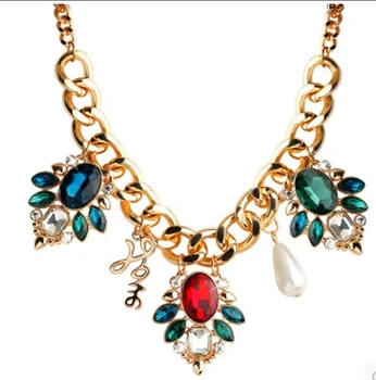 European and American retro fashion color metal droplets necklace 12pcs/lot jewelry Wholesale
European and American retro fashion color metal droplets necklace 12pcs/lot jewelry Wholesale