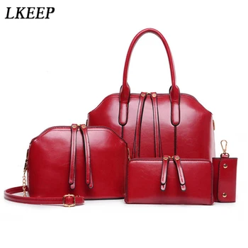 4 Piece/set Retro Oil Wax PU Leather Bag Portable Diagonal Package Shoulder Bag Women Handbag Crossbody Bags Purse Women Totes
4 Piece/set Retro Oil Wax PU Leather Bag Portable Diagonal Package Shoulder Bag Women Handbag Crossbody Bags Purse Women Totes