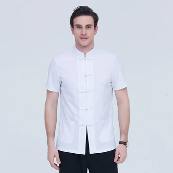 Chinese Style Vintage Classic Short-sleeved Chef Jacket Restaurant Hotel Work Wear Food Services Cooking Clothes Coat Overalls
Chinese Style Vintage Classic Short-sleeved Chef Jacket Restaurant Hotel Work Wear Food Services Cooking Clothes Coat Overalls