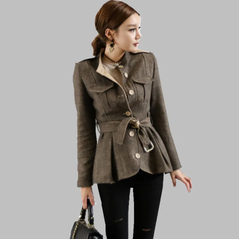 autumn winter tweed jacket women Long sleeve Back zipper basic short outwear 2019 New arrival long sleeve runway coat
autumn winter tweed jacket women Long sleeve Back zipper basic short outwear 2019 New arrival long sleeve runway coat