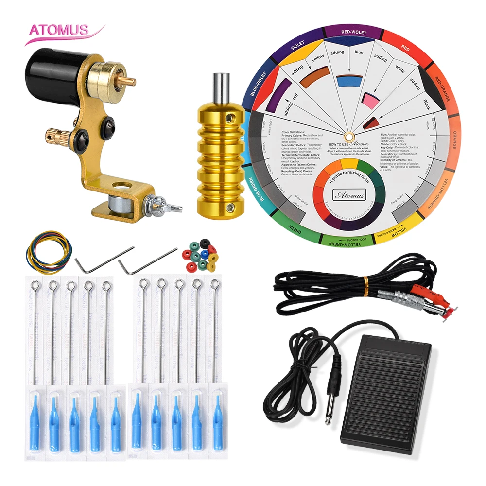 Tattoo Machine Rotatory Tools Machine Tatuaje Kit Kalici Makyaj Setleri Professional Tattoo Rotary De Bobinas Machine Set Para 
Tattoo Machine Rotatory Tools Machine Tatuaje Kit Kalici Makyaj Setleri Professional Tattoo Rotary De Bobinas Machine Set Para