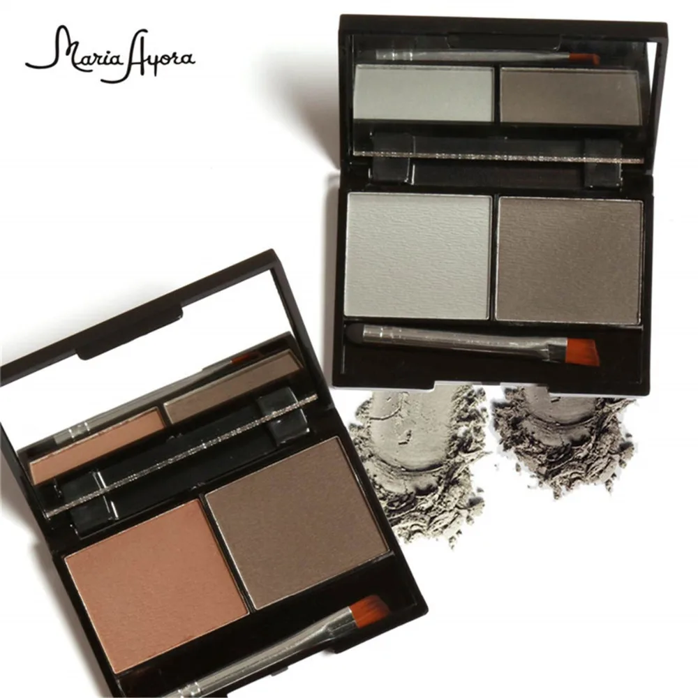 2 Color MARIA AYORA Brand Eyeshadow Cake Makeup Waterproof Eyebrow Powder Eye Shadow Eye Brow Palette + Brush Eyebrow Enhancer
2 Color MARIA AYORA Brand Eyeshadow Cake Makeup Waterproof Eyebrow Powder Eye Shadow Eye Brow Palette + Brush Eyebrow Enhancer
