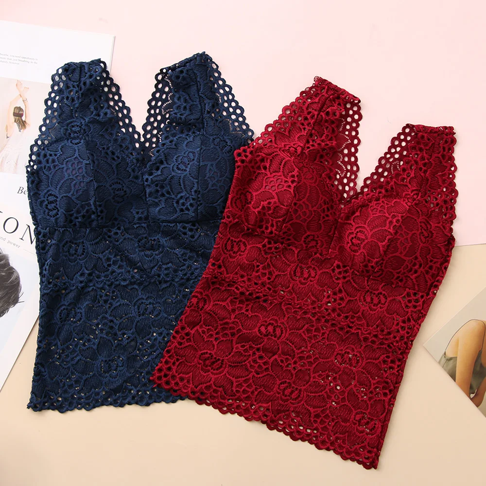 2019 New Lace Strap Wrapped Chest Shirt Top New Underwear Bralett Ladies Camisole Black White Women Summer Crop Top Lingerie
2019 New Lace Strap Wrapped Chest Shirt Top New Underwear Bralett Ladies Camisole Black White Women Summer Crop Top Lingerie