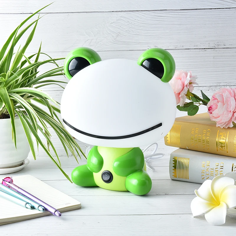 Cartoon Frog Table Lamps LED Night Light Kids Bed Lamp Sleeping Night Lamp With Bulb Baby Feeding NightLights Desk Night Lights
Cartoon Frog Table Lamps LED Night Light Kids Bed Lamp Sleeping Night Lamp With Bulb Baby Feeding NightLights Desk Night Lights