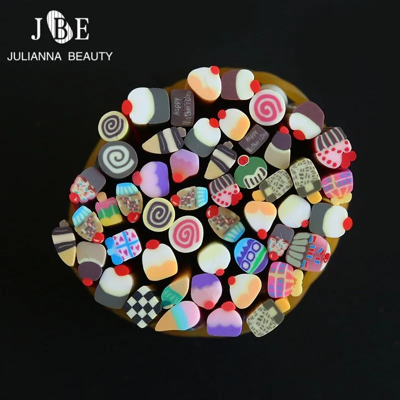 50pcs Fruit Nail Stickers Fimo Canes 3D Beauty Nail Art Decoration Polymer Clay Animal Flower DIY Fimo Slice Rods Mix Design
50pcs Fruit Nail Stickers Fimo Canes 3D Beauty Nail Art Decoration Polymer Clay Animal Flower DIY Fimo Slice Rods Mix Design