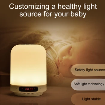 Multi-functional Bluetooth Speaker FM Radio Charging Bedside Night Light Support AUX CLH@8
Multi-functional Bluetooth Speaker FM Radio Charging Bedside Night Light Support AUX CLH@8