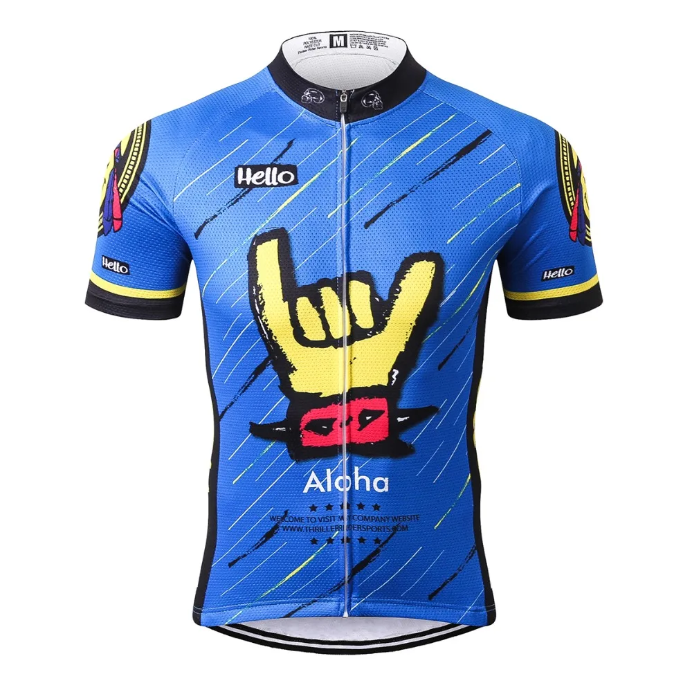 THRILLER RIDER SPORTS TRS-0094 Mens Cycling Jersey Cycling Clothing Bike Shirt Size S to 5XL
THRILLER RIDER SPORTS TRS-0094 Mens Cycling Jersey Cycling Clothing Bike Shirt Size S to 5XL