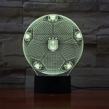 7 Colorful Gradients Atmosphere Lamp 3D LED Night Light USB Table Bedside Lamp 3D Globe Lamp Football Soccer Club GX879 Dropship
7 Colorful Gradients Atmosphere Lamp 3D LED Night Light USB Table Bedside Lamp 3D Globe Lamp Football Soccer Club GX879 Dropship