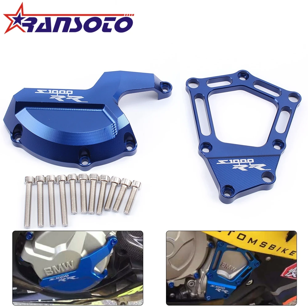 RANSOTO Motorcycle Engine Saver Stator Case Guard Cover Slider Protector for BMW S1000RR HP4 K42 K46 2009-2015
RANSOTO Motorcycle Engine Saver Stator Case Guard Cover Slider Protector for BMW S1000RR HP4 K42 K46 2009-2015