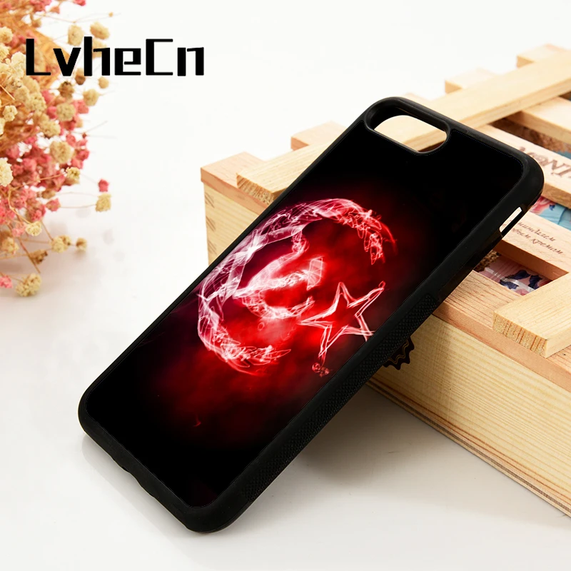 LvheCn 5 5S SE 6 6S Phone Cover Cases For iPhone 7 8 PLUS X Xs Max XR Soft Silicone Rubber Russia USSR Coat Of Arms
LvheCn 5 5S SE 6 6S Phone Cover Cases For iPhone 7 8 PLUS X Xs Max XR Soft Silicone Rubber Russia USSR Coat Of Arms