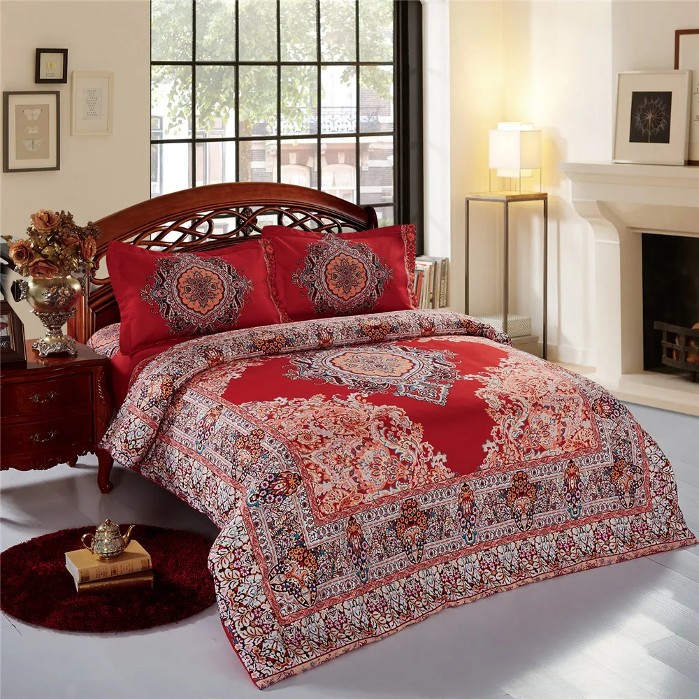 4pc 3d comforter bedding sets Mandala duvet cover set king size bohemia bedsheet Pillowcase Bedlinen dekbedovertre
4pc 3d comforter bedding sets Mandala duvet cover set king size bohemia bedsheet Pillowcase Bedlinen dekbedovertre