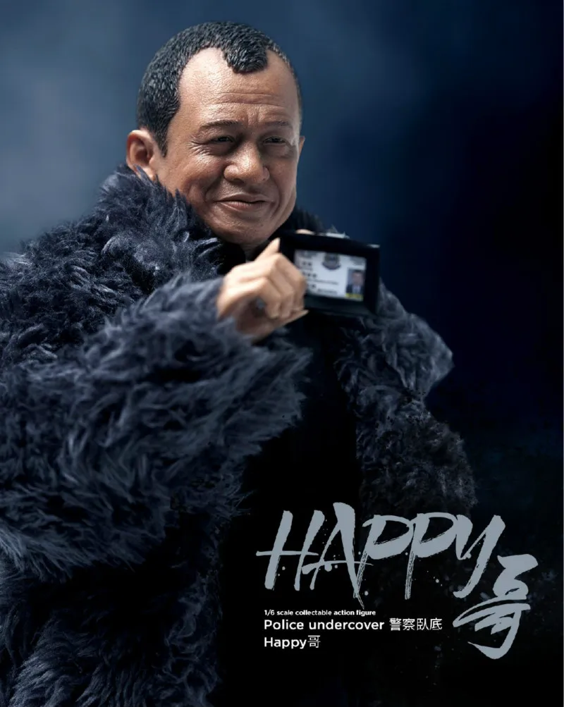 ZCWO 1/6 Hongkong Police Undercover HAPPY Sir Collection Action Figure for Fans Holiday Gift
ZCWO 1/6 Hongkong Police Undercover HAPPY Sir Collection Action Figure for Fans Holiday Gift