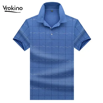 VROKINO 2020 New Men's Color Polo Shirt Men's Business Casual High Quality Big Plaid Polo Shirt Men's Summer High Quality Tops
VROKINO 2020 New Men's Color Polo Shirt Men's Business Casual High Quality Big Plaid Polo Shirt Men's Summer High Quality Tops