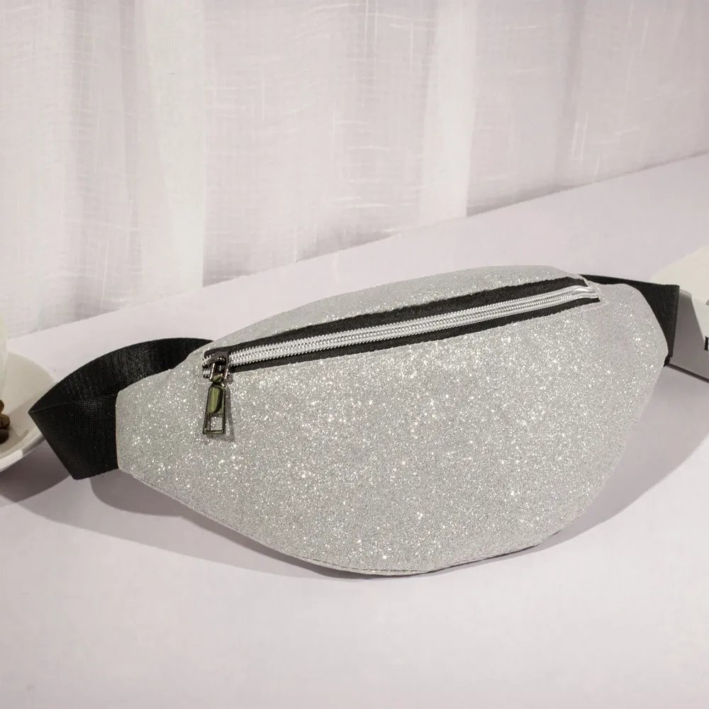 Waist Bag Women Waist Fanny Packs Belt Bags Fashion Women Bling Sequins Shoulder Messenger Chest Bag
Waist Bag Women Waist Fanny Packs Belt Bags Fashion Women Bling Sequins Shoulder Messenger Chest Bag
