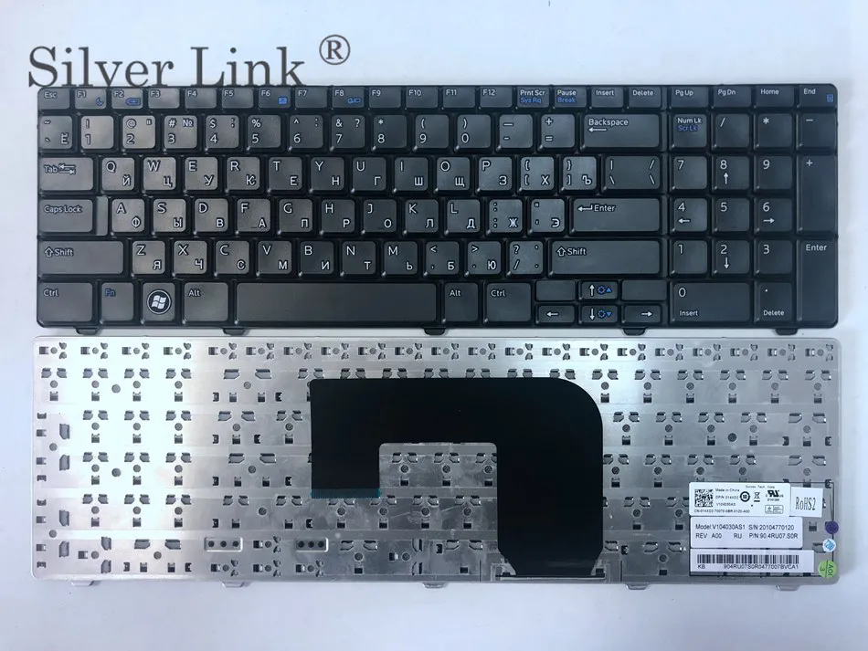 Russian Laptop keyboard For DELL Vostro 3700 V3700 I7-720 Black RU Layout 
Russian Laptop keyboard For DELL Vostro 3700 V3700 I7-720 Black RU Layout