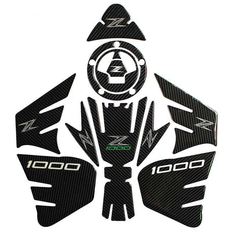 Motorcycle Accessories 3D Fiber Sticker Sets Tank Decal Protector Pad Set for KAWASAKI Z1000 2012-2015
Motorcycle Accessories 3D Fiber Sticker Sets Tank Decal Protector Pad Set for KAWASAKI Z1000 2012-2015
