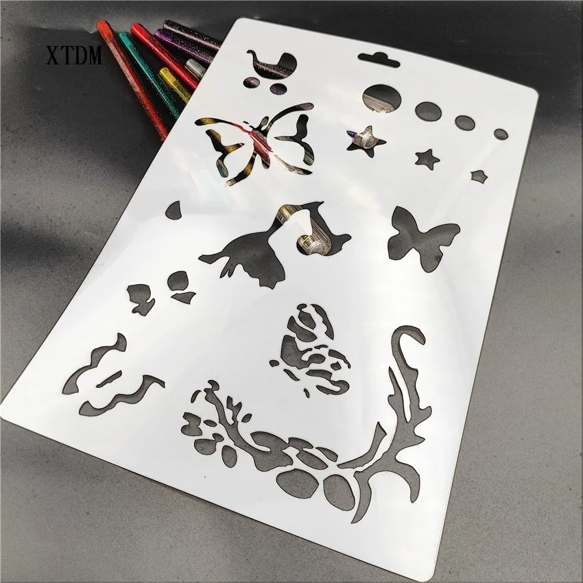 Детская коляска Пластиковая форма Щит DIY торт скрапбук трафареты полые украшения