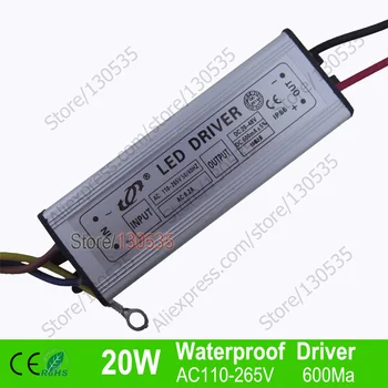 20W AC110-265V led Driver Waterproof Constant Current LED Lighting Transformers Driver 10W led Ball Power Supply free ship
20W AC110-265V led Driver Waterproof Constant Current LED Lighting Transformers Driver 10W led Ball Power Supply free ship